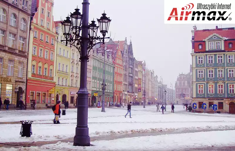 Technologia AirMAX na terenie Wrocławia